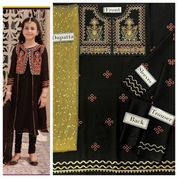 Maira  B Kids 3 pieces lawn - Image 28