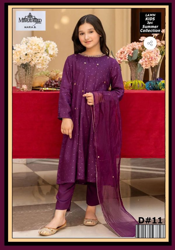 Maira  B Kids 3 pieces lawn - Image 31