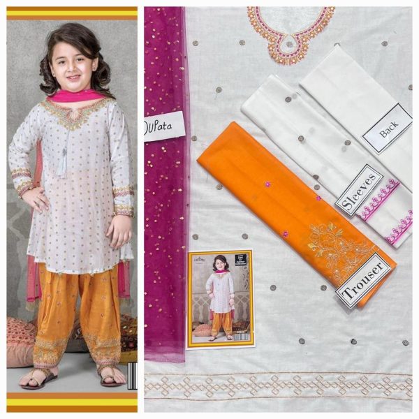 Maira  B Kids 3 pieces lawn - Image 35