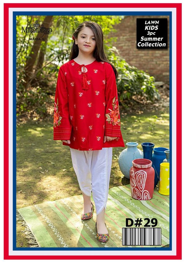 Maira  B Kids 3 pieces lawn - Image 56