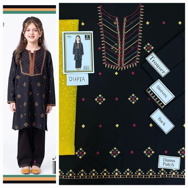 Maira  B Kids 3 pieces lawn - Image 57