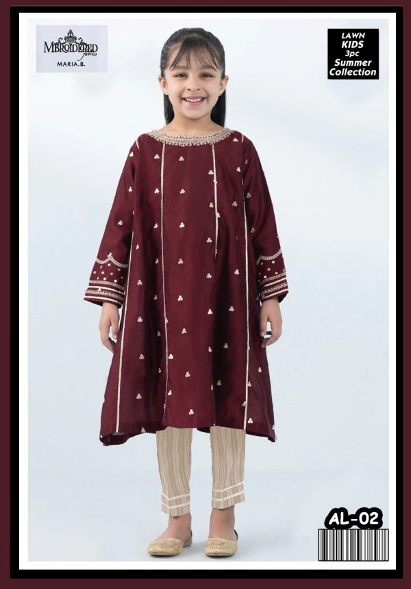 Maira  B Kids 3 pieces lawn - Image 24