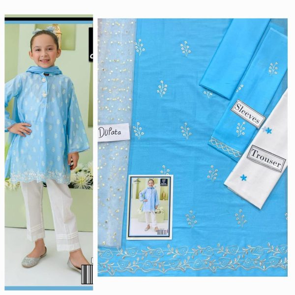 Maira  B Kids 3 pieces lawn - Image 6